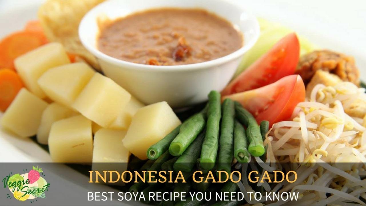 Soya Recipes: Indonesian Gado Gado (No Egg) – Part 2
