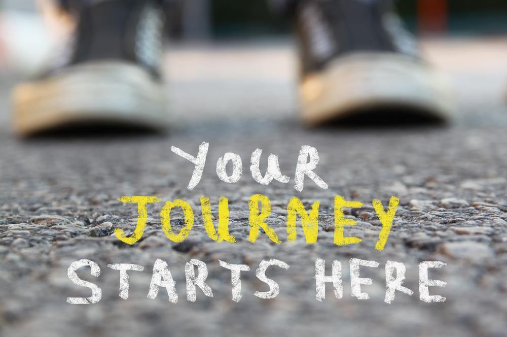 your journey start