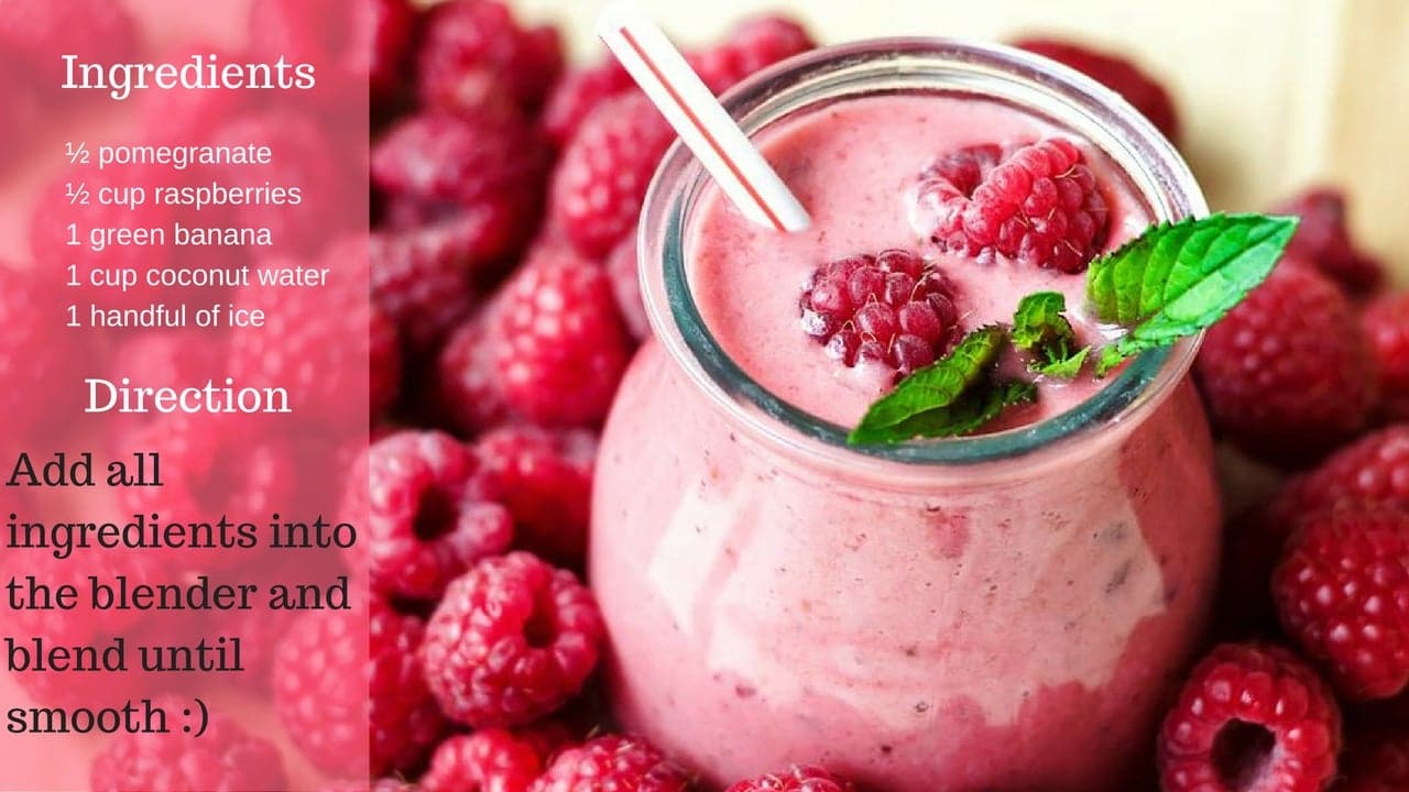 smoothies raspberry yogurt